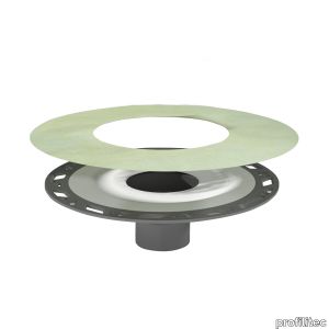 Flanges KIT with vertical outlet (ABS or PVC) - Showertec STC FLANGEKIT