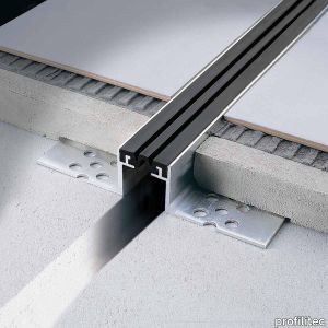 Structural joints in aluminium with rubber insert: JOINTEC GEL