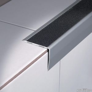 STAIRTEC SA aluminium stairnosing trims with anti-slip strip