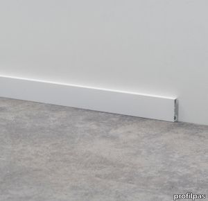 Metal Line 89 - Antibacterial Colour-Coated Aluminium Skirting Board