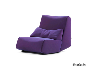 ABSENT - Fabric armchair high-back _ Prostoria