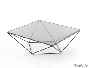 AVET - Low glass coffee table _ Prostoria