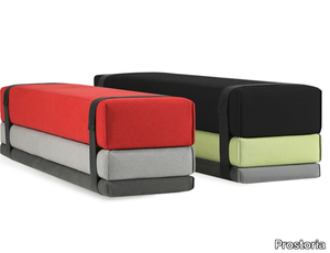 BAVUL - Fabric bench with removable cover _ Prostoria