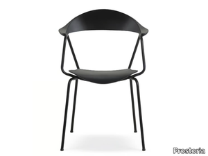 PIUN - Stackable chair with armrests _ Prostoria