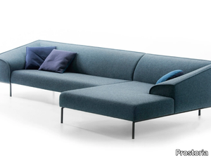 SEAM - Fabric sofa with chaise longue _ Prostoria