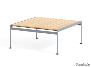 JUGO - Low square wooden coffee table _ Prostoria