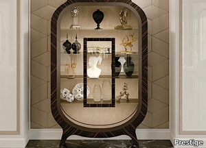 GRAN DUCA - Art Nouveau wood and glass display cabinet _ Prestige