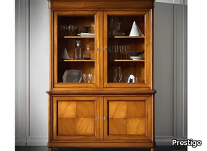 CAPRICCI - Cherry wood display cabinet _ Prestige