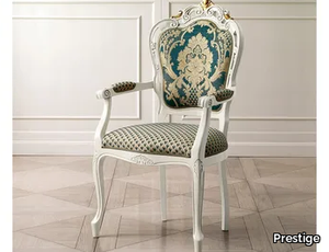 CAPRICCI - Medallion upholstered fabric chair _ Prestige