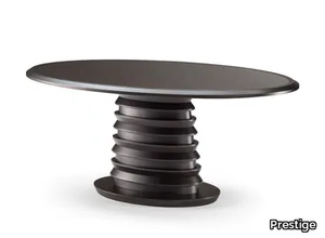 Oval table - Oval wooden living room table _ Prestige