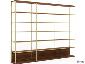 LITERATURA SELECTION - Open freestanding wooden bookcase _ Punt