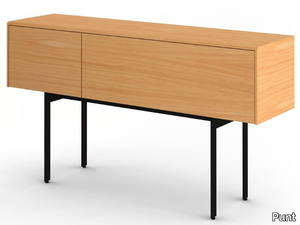 MALMÖ - Rectangular wooden console table _ Punt