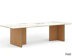 STOCKHOLM CERAMIC - Rectangular ceramic dining table _ Punt