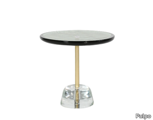 PINA - Round glass coffee table _ Pulpo