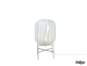 ODA STRIPES SMALL - Blown glass floor lamp _ Pulpo