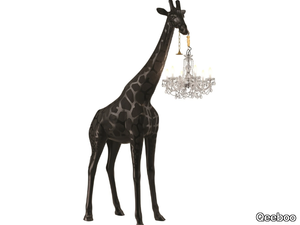 GIRAFFE IN LOVE M - LED polyethylene floor lamp _ Qeeboo