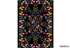 LET'S DANCE ANIMAL TRACES - Patterned rectangular rug _ Qeeboo