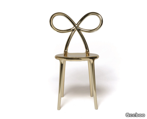 RIBBON METAL - Polypropylene chair _ Qeeboo