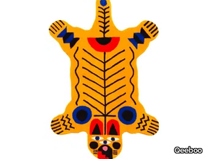 ITALIAN TIGER - Handmade acrylic rug _ Qeeboo