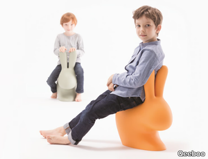 RABBIT BABY - Polyethylene kids chair _ Qeeboo