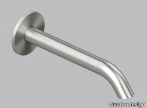 FFQT BC0618 - Wall-mounted stainless steel sink spout _ Quadrodesign