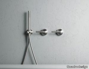 LEVO 14 68 - Shower mixer with hand shower _ Quadrodesign