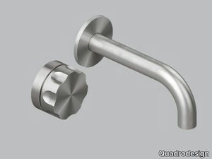 MODO 17 10T - Wall-mounted hydroprogressive washbasin mixer _ Quadrodesign