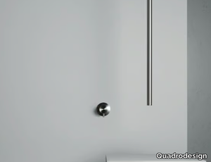 SOURCE 12 31.00 - Ceiling mounted stainless steel washbasin mixer _ Quadrodesign