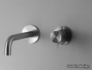 SOURCE 13 14.00 - 2 hole wall-mounted washbasin mixer _ Quadrodesign