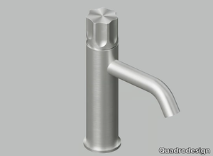 MODO 17 03T - Countertop stainless steel washbasin mixer _ Quadrodesign