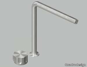 MODO 17 32T - Countertop stainless steel washbasin mixer _ Quadrodesign