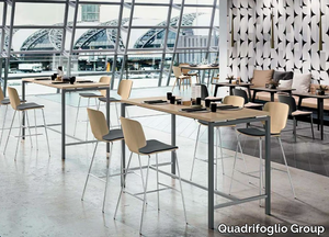 CREO - Rectangular high table _ Quadrifoglio Group