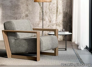 ARCO - Armchair with armrests _ Quadrifoglio Group