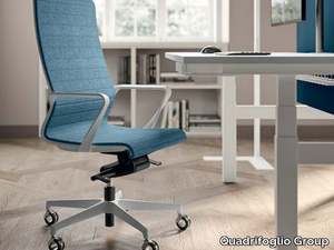 DINAMICA - Height-adjustable swivel executive chair _ Quadrifoglio Group