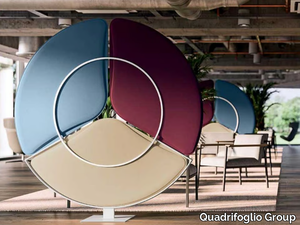 FLOOR PETAL - Room divider _ Quadrifoglio Group