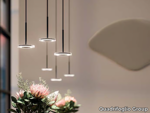 CD LED - LED polycarbonate pendant lamp _ Quadrifoglio Group
