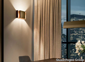 ALALUNGA - LED painted metal wall lamp _ Quadrifoglio Group