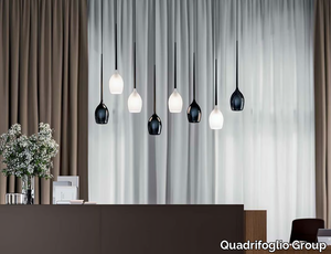 GOUT - Blown glass pendant lamp _ Quadrifoglio Group