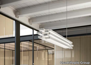 DESIGN LIGHTING - LED aluminium pendant lamp _ Quadrifoglio Group