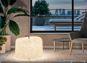 OLA MOVE - Glass-fibre floor lamp _ Quadrifoglio Group