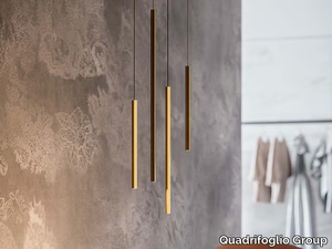 TUBE MICRO - LED aluminium pendant lamp _ Quadrifoglio Group