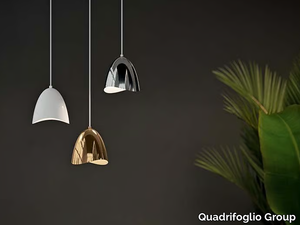 MIRAGE - LED painted metal pendant lamp _ Quadrifoglio Group