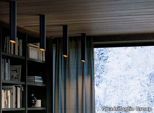 SLICE - LED aluminium ceiling lamp _ Quadrifoglio Group