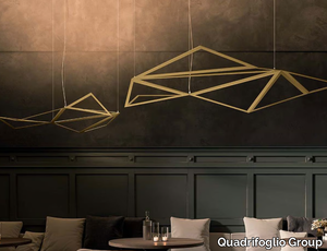 STARLIGHT - LED aluminium pendant lamp _ Quadrifoglio Group