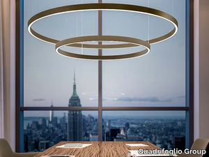 PLANET - LED aluminium pendant lamp _ Quadrifoglio Group
