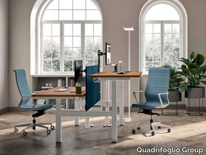 UP&UP - Height-adjustable workstation desk _ Quadrifoglio Group