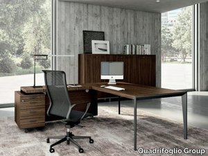 X9 - Executive desk _ Quadrifoglio Group