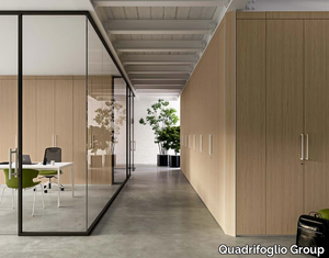 S1 - Movable wall / office storage unit _ Quadrifoglio Group