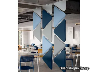 PENDANT CLOAK - Hanging acoustic panel _ Quadrifoglio Group