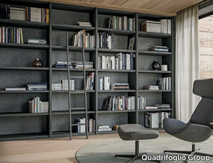 BOOKCASE - Open sectional modular bookcase _ Quadrifoglio Group